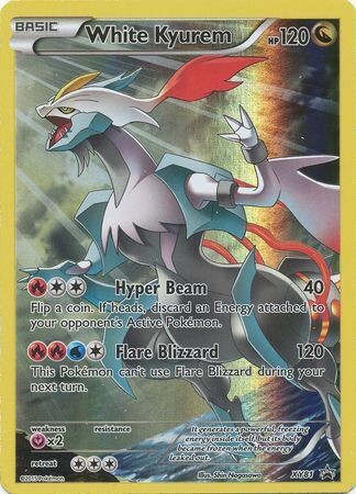 White Kyurem - XY81 - Full Art Promo
Pokemon XY Promos