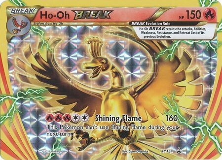 GA Ho-Oh Break - XY154 - Break Rare
Pokemon XY Promos