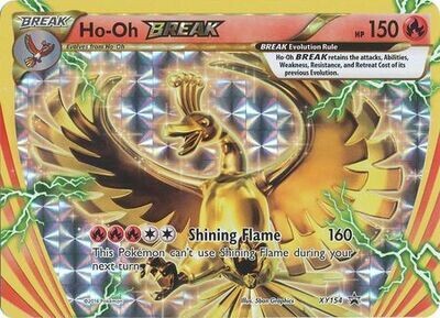 GA Ho-Oh Break - XY154 - Break Rare
Pokemon XY Promos