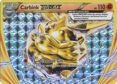 Carbink Break - 51/124 - Break Rare
XY: Fates Collide Singles