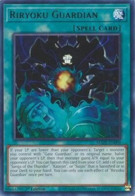 Riryoku Guardian - MAZE-EN009 - Rare 1st Edition Maze of Memories 1st Edition Singles