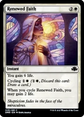 Renewed Faith - Dominaria Remastered (DMR)
Dominaria Remastered Foil