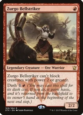 Zurgo Bellstriker - Dragons of Tarkir (DTK) Dragons of Tarkir