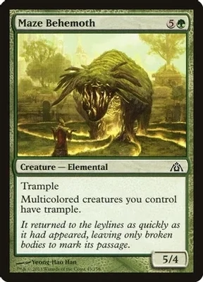 Maze Behemoth 43/156 - Dragon&#39;s Maze (DGM)