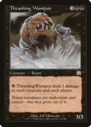 Thrashing Wumpus - Mercadian Masques (MMQ)
Mercadian Masques