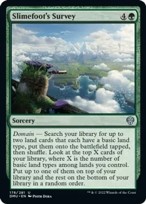 Slimefoot&#39;s Survey - Dominaria United (DMU)
Dominaria United Foil