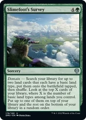 Slimefoot&#39;s Survey - Dominaria United (DMU)
Dominaria United Foil