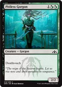 Pitiless Gorgon 218/259 Guilds of Ravnica Singles (espanol)