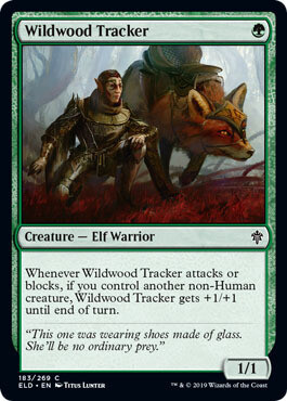 Wildwood Tracker 183/269 Throne of Eldraine Singles (Español)