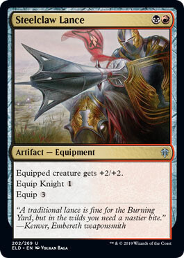 Steelclaw Lance 202/269 Throne of Eldraine Singles