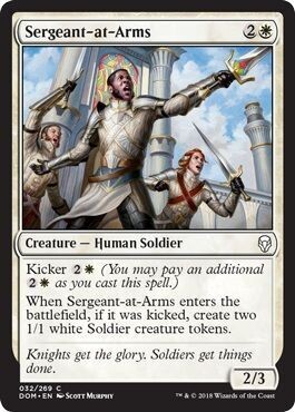 Sergeant-at-Arms 032/269
Dominaria Singles