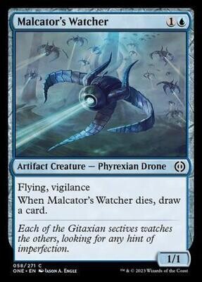 Malcator&#39;s Watcher 058/271 Phyrexia All Will Be One Singles