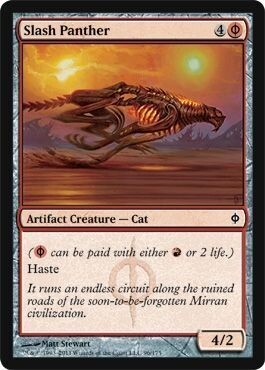 Slash Panther
New Phyrexia Singles