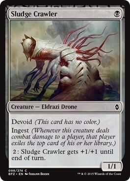 Sludge Crawler 098/274 Battle for Zendikar Singles