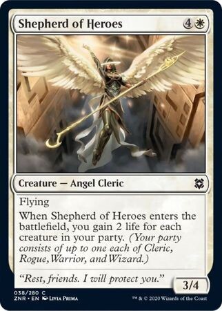 Shepherd of Heroes 038/280 Zendikar Rising Singles