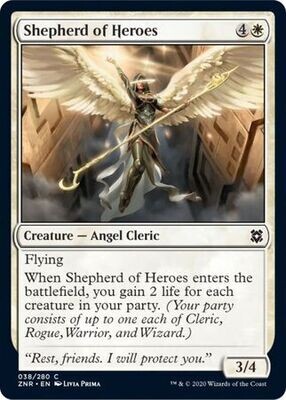Shepherd of Heroes 038/280 Zendikar Rising Singles