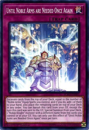 Until Noble Arms are Needed Once Again - SOFU-EN091 - Common 1st Edition Soul Fusion 1st Edition Singles
