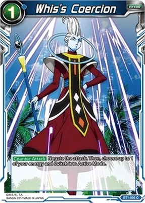 Whis&#39;s Coercion - Galactic Battle (DBS-B01)
Galactic Battle