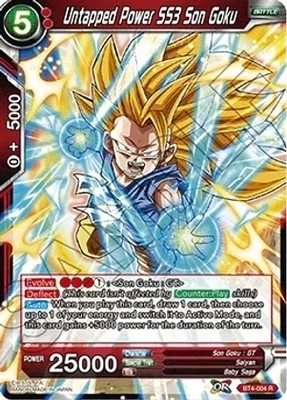 Untapped Power SS3 Son Goku (Shatterfoil) - Draft Box 04 - Dragon Brawl (DB1)
Draft Box 04 - Dragon Brawl