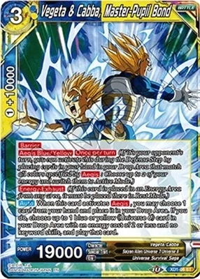 Vegeta &amp; Cabba, Master-Pupil Bond - Assault of the Saiyans (DBS-B07) Assault of the Saiyans