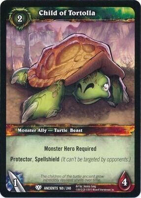 Child of Tortolla - 169/240 - Common
WoW: War of the Ancients