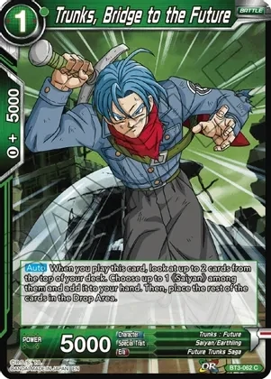 Trunks, Bridge to the Future (Reprint) - Battle Evolution Booster (EB-01) Battle Evolution Booster