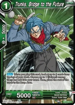 Trunks, Bridge to the Future (Reprint) - Battle Evolution Booster (EB-01) Battle Evolution Booster