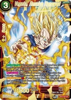 Vegeta, Resolve Renewed - Special Anniversary Set 2020 (DBS-BE13)
Special Anniversary Set 2020
