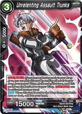 SH Unrelenting Assault Trunks - Cross Worlds (DBS-B03)
Cross Worlds Foil