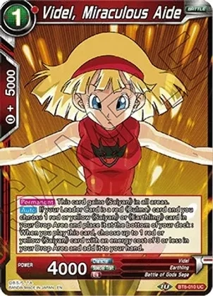 SH Videl, Miraculous Aide - Malicious Machinations (DBS-B08)
Malicious Machinations