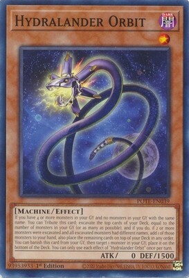 Hydralander Orbit - POTE-EN039 - Common 1st Edition Power of the Elements 1st Edition Singles (espanol)