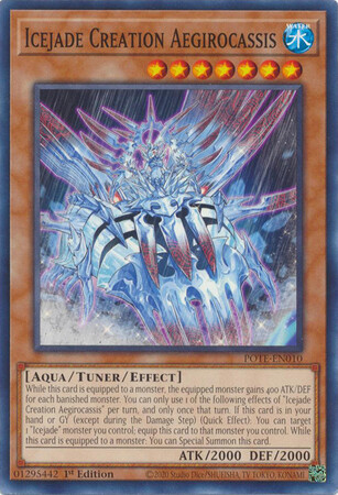 Icejade Creation Aegirocassis - POTE-EN010 - Common 1st Edition
Power of the Elements 1st Edition Singles