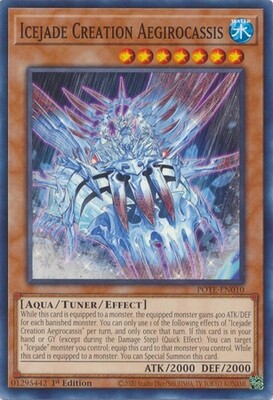 Icejade Creation Aegirocassis - POTE-EN010 - Common 1st Edition
Power of the Elements 1st Edition Singles