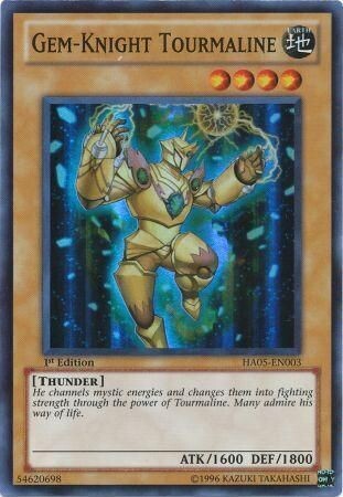 Gem-Knight Tourmaline - HA05-EN003 - Super Rare 1st Edition
Hidden Arsenal 5 1st Edition Singles