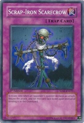 Scrap-Iron Scarecrow - 5DS1-EN032 - Common 1st Edition Starter Deck: 5D&#39;s (2008) 1st Edition Singles