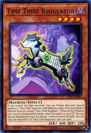 Time Thief Regulator - SAST-EN084 - Common 1st Edition Savage Strike 1st Edition Singles (espanol)