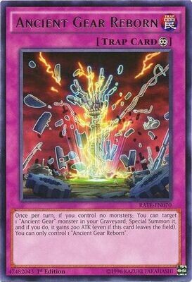 Ancient Gear Reborn - RATE-EN070 - Rare 1st EditionRaging Tempest 1st Edition Singles *español*