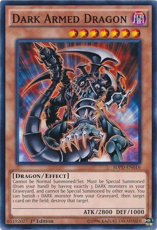 Dark Armed Dragon - SDPD-EN016 - Common 1st Edition Structure Deck: Pendulum Domination Singles