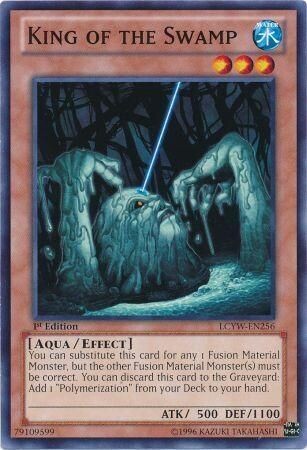 King of the Swamp - LCYW-EN256 - Common 1st Edition
Legendary Collection 3: Yugi&#39;s World 1st Edition Singles