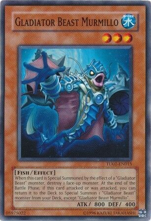 Gladiator Beast Murmillo - TU01-EN015 - Common Turbo Pack 1 TU01