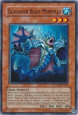 Gladiator Beast Murmillo - TU01-EN015 - Common Turbo Pack 1 TU01