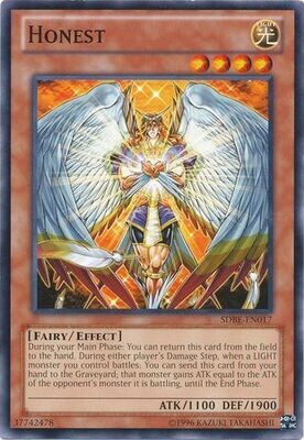 Honest - SDBE-EN017 - Common Unlimited Saga of Blue-Eyes White Dragon Unlimited Singles