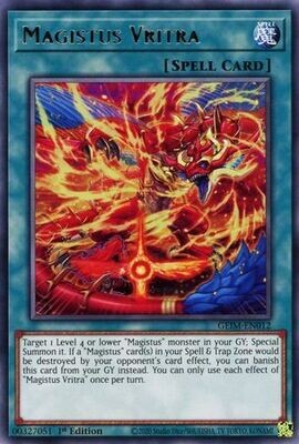 Magistus Vritra - GEIM-EN012 - Rare 1st Edition Genesis Impact [GEIM] 1st Edition Singles (espanol)
