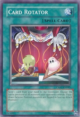 Card Rotator - CSOC-EN045 - Common Unlimited Crossroads of Chaos [CSOC] Unlimited Singles