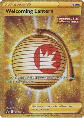 Welcoming Lantern - 230/198 - Secret Rare
Sword &amp; Shield: Chilling Reign Singles