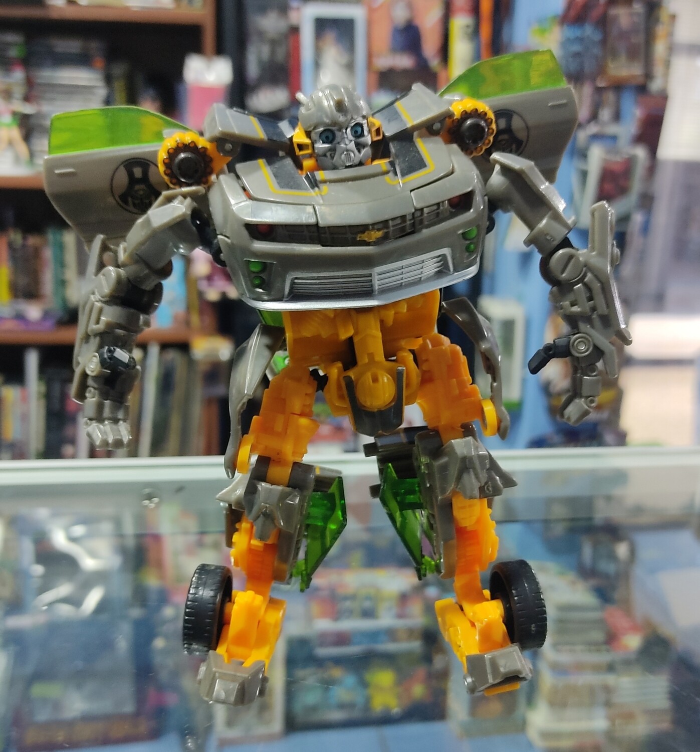 SJ Bumblebee Dark Side of the Moon Transformers Figura