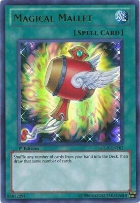 Magical Mallet - LCGX-EN187 - Ultra Rare 1st Edition
Legendary Collection 2 1st Edition Singles