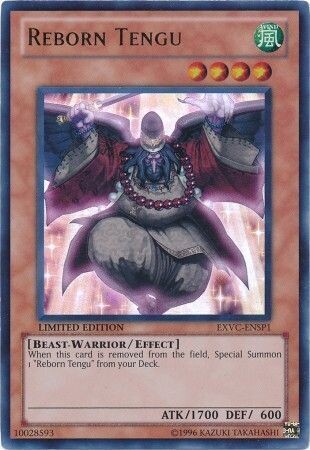 Reborn Tengu - EXVC-ENSP1 - Ultra Rare
Yu-Gi-Oh! Promo Cards (Espanol)