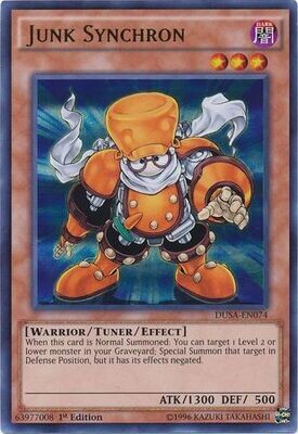 Junk Synchron - DUSA-EN074 - Ultra Rare 1st Edition
Duelist Saga 1st Edition Singles