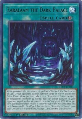 Zaralaam the Dark Palace - GRCR-EN033 - Rare 1st Edition The Grand Creators 1st Edition Singles (espanol)